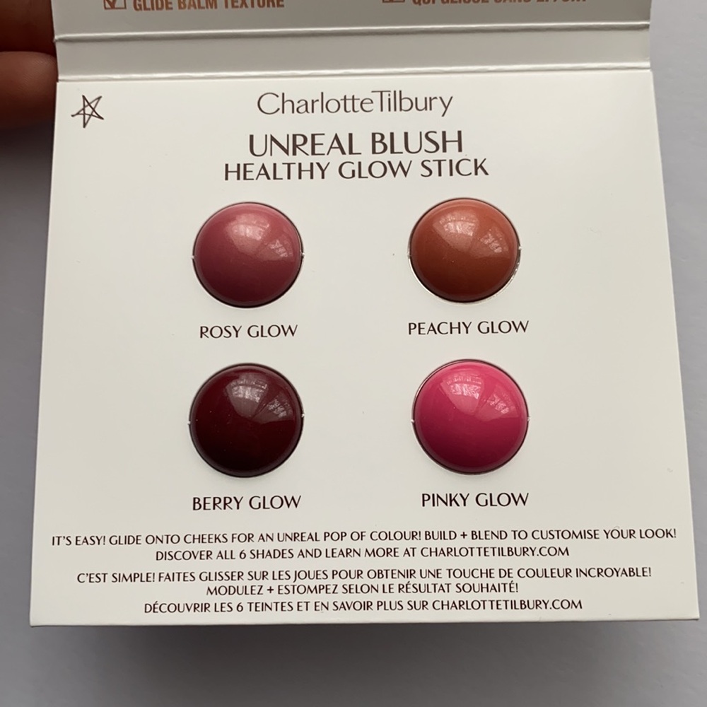 Charlotte Tilbury Unreal Blush Healthy Glow Stick SAMPLE - Picture 4 of 6